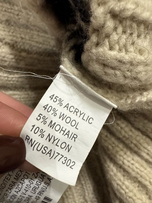 Тепла кофта з капюшоном , светр, ддемпер Zara  122-128