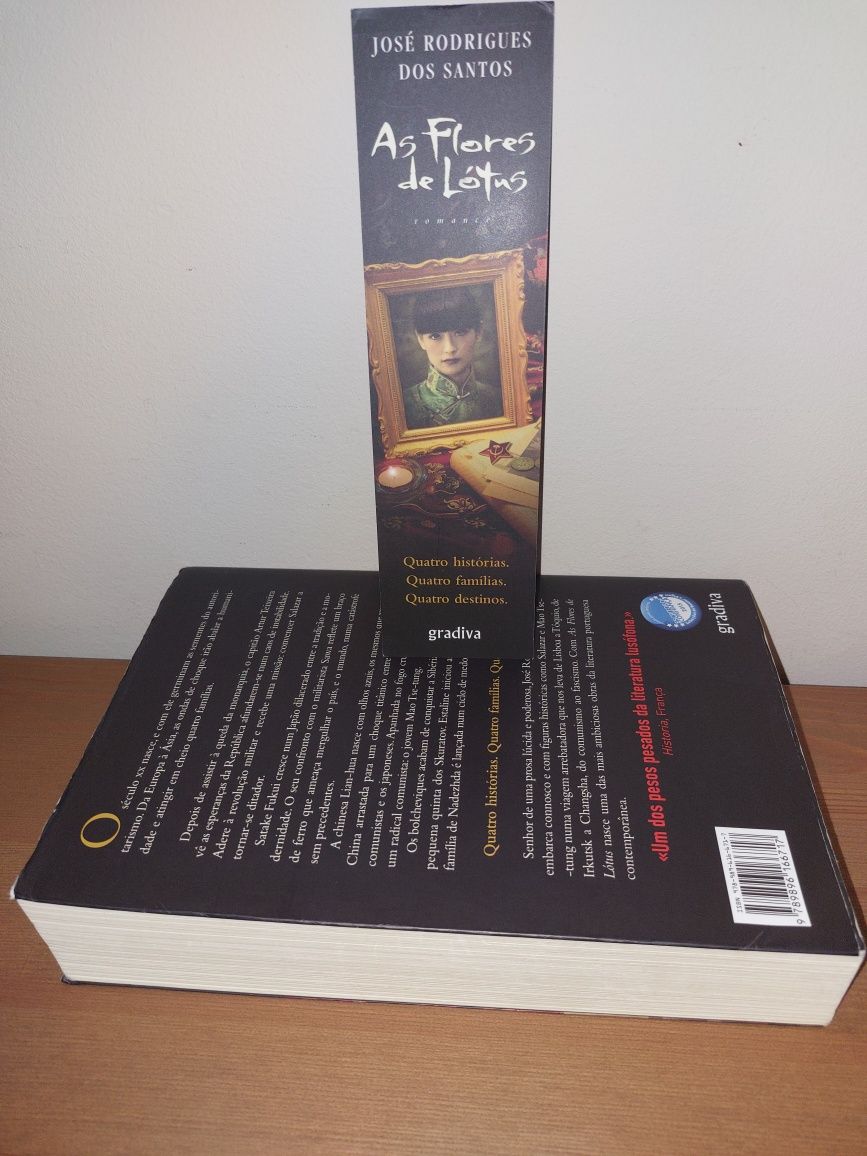 L " As Flores de Lótus " 1ª Ed. José Rodrigues dos Santos