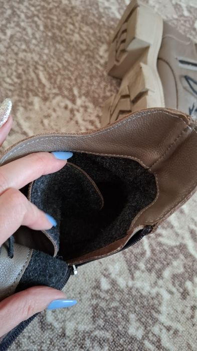 Женские сапожки, ботинки- натуральная кожа