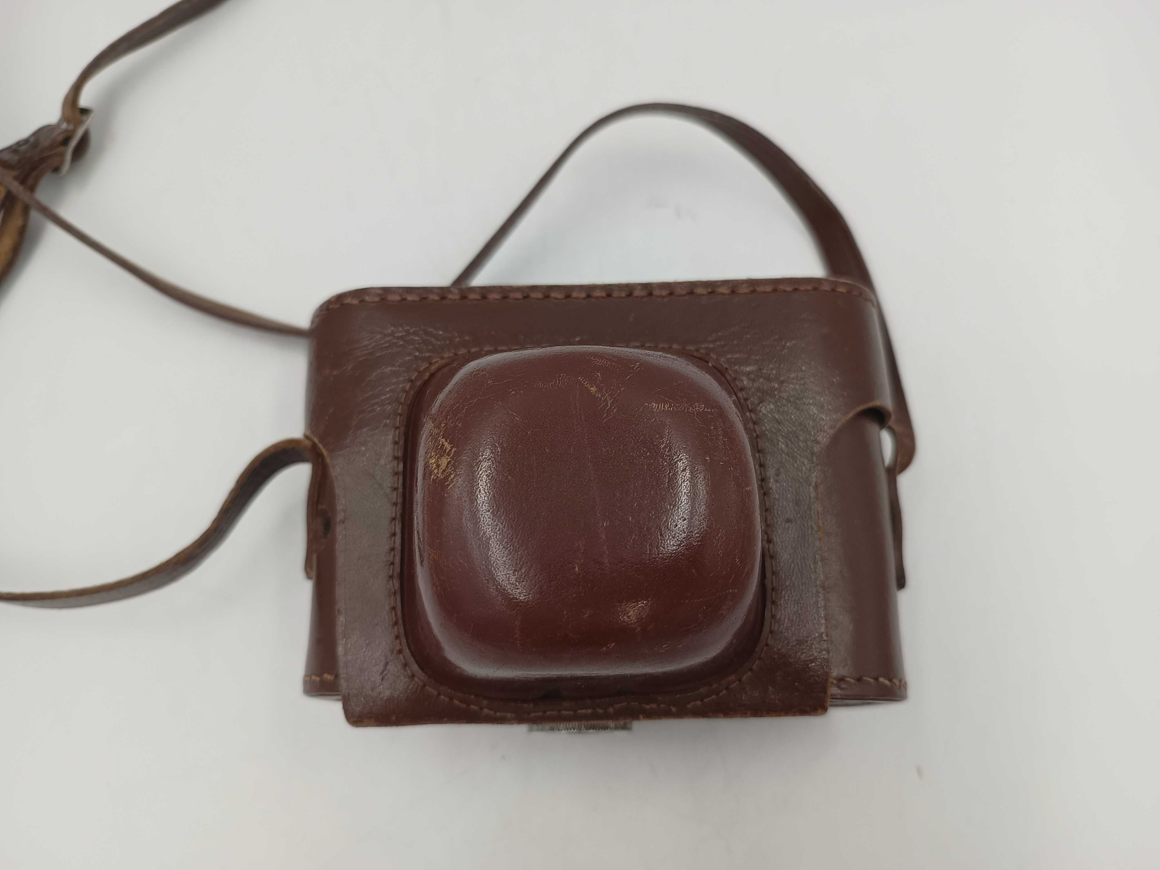 Analogowy aparat fotograficzny WERRA w etui obiektyw Carl-Zeiss Jena