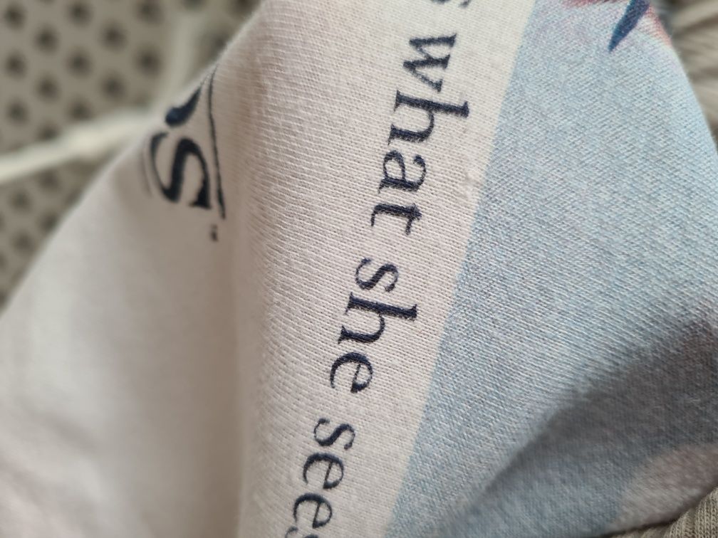 Koszulka T-shirt z nadrukiem Edward Scissorhands Nożycoręki oversize