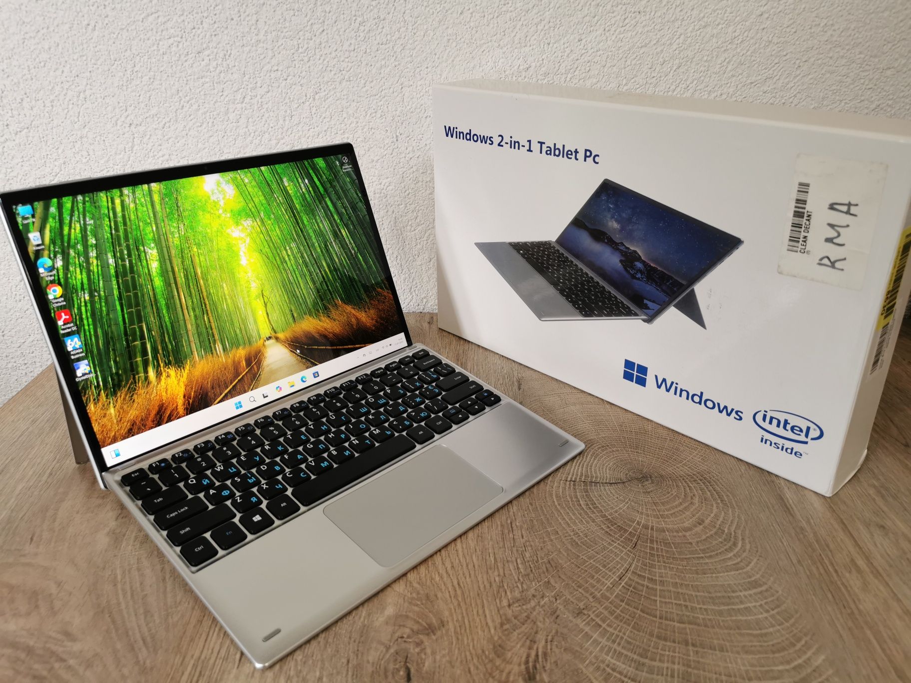 Ноутбук - планшет Vgke, Celeron J4125, ram 8gb, ssd 256gb