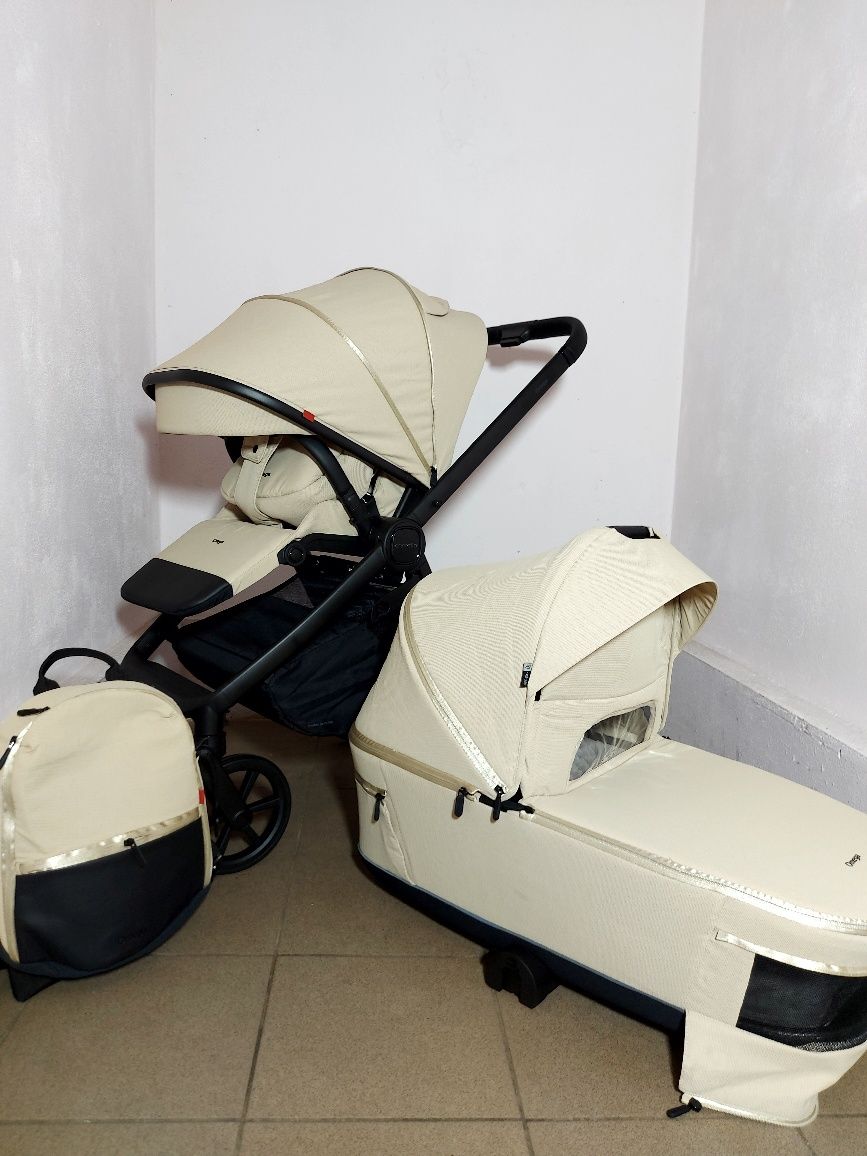 Коляска CARRELLO OMEGA модель2026 с підсвіткою ЛЕГКА