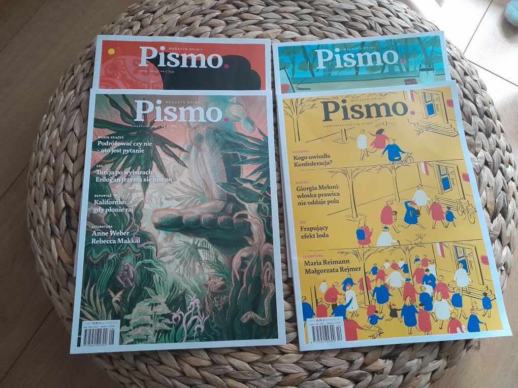 Pismo 10 najnowszych numerów