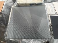 Gres / płytka podłogowa lemans carbonio bubble lap 74x74 Lamborghini