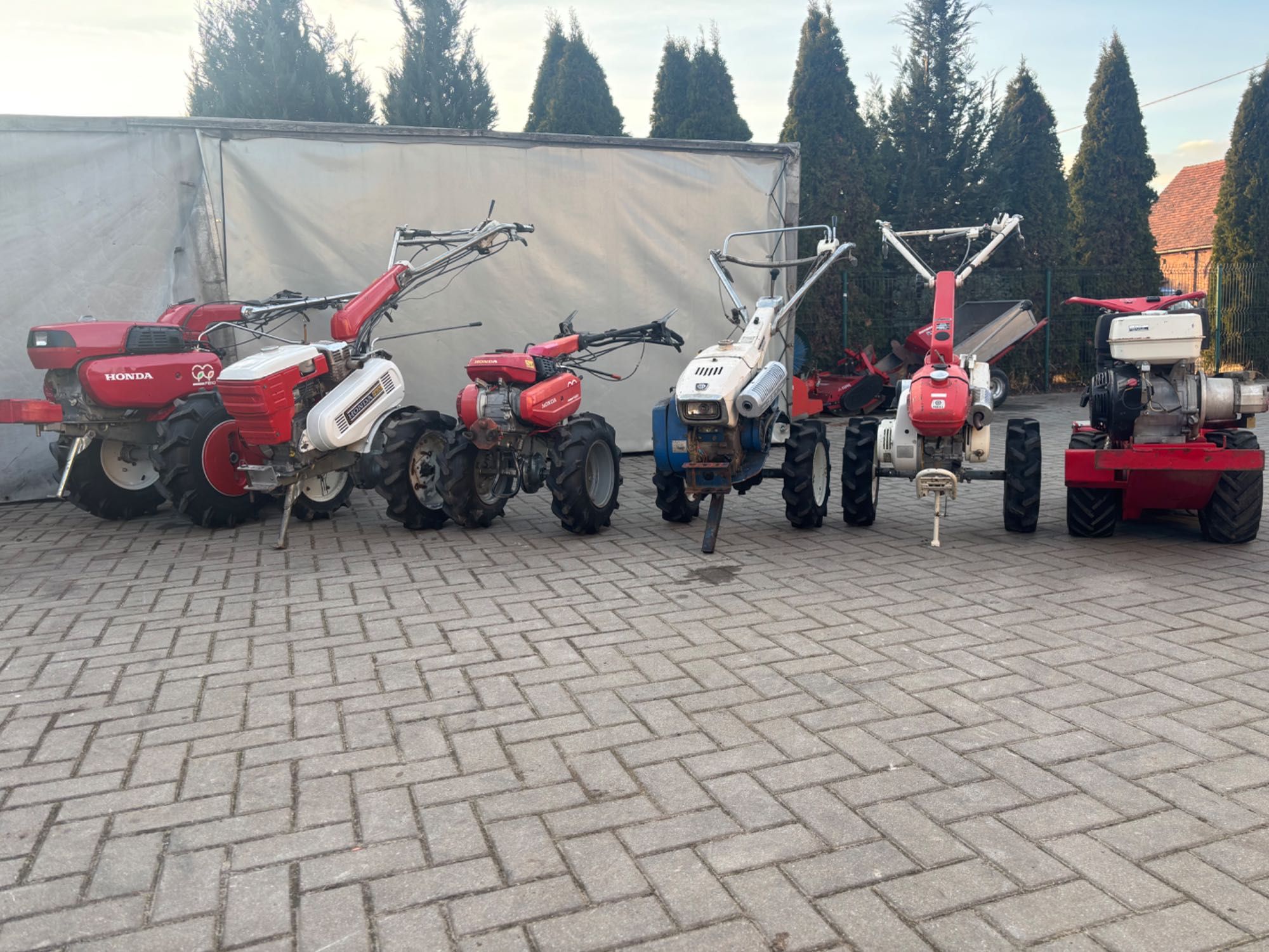 Traktorek Dzik Glebogryzarka Honda f810 Plug BCS goldoni Ferrari
