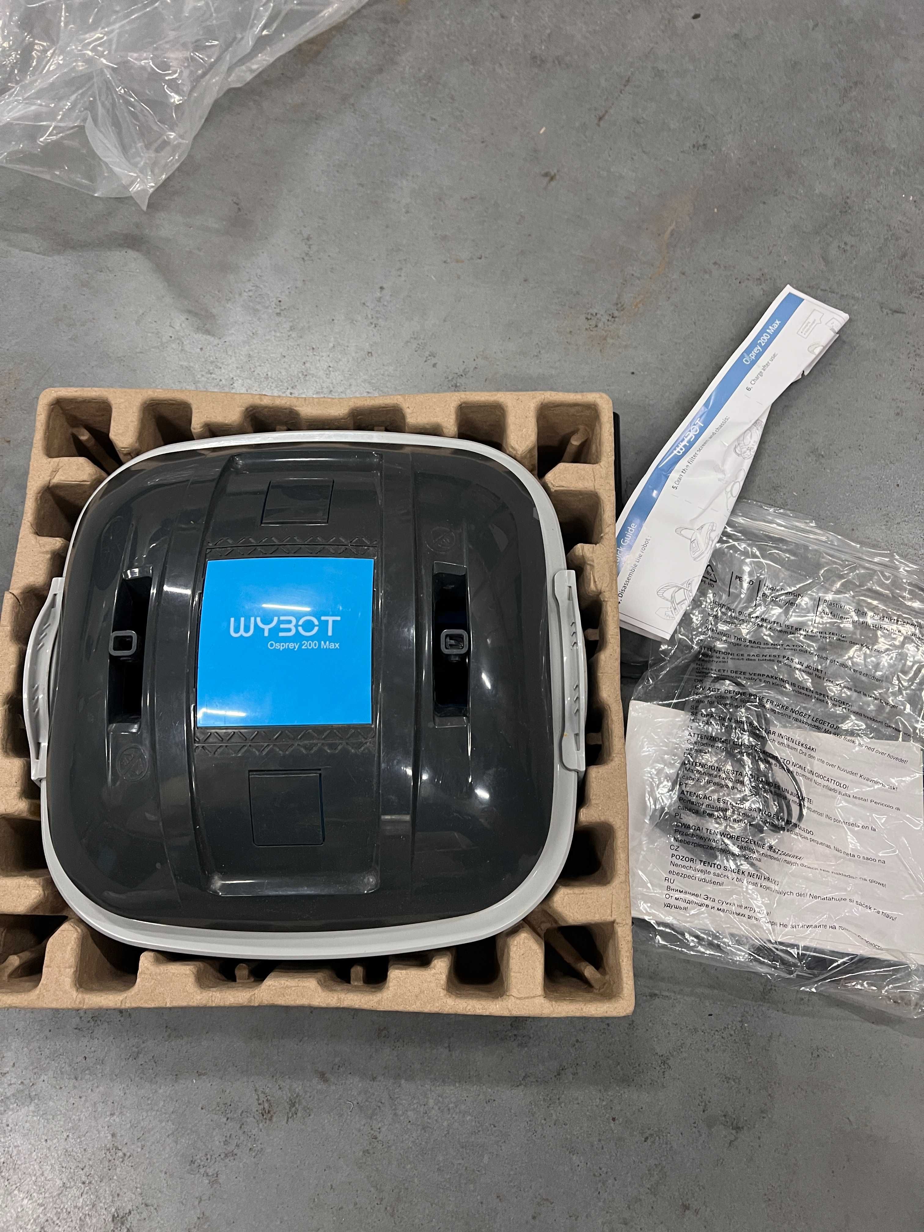 WYBOT osprey 200max  Robot basenowy z akumulatorem bez kabla 80m2