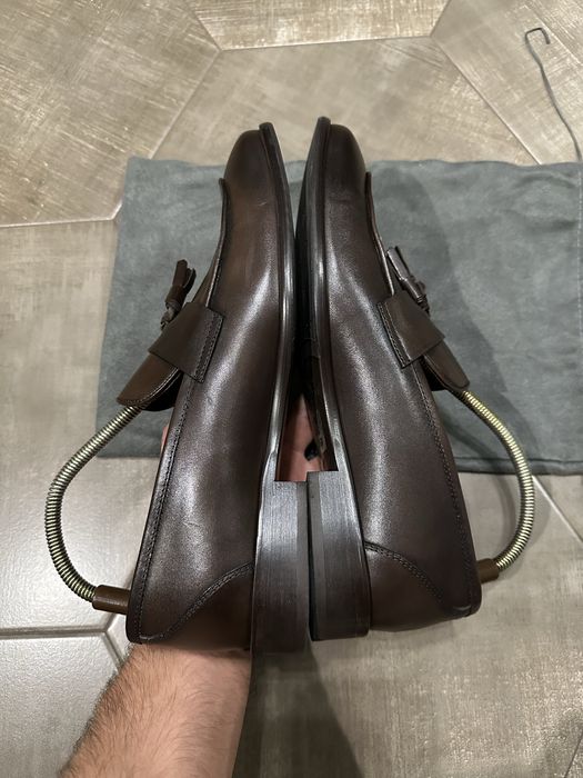 Лоферы коричневые Yarmich boss