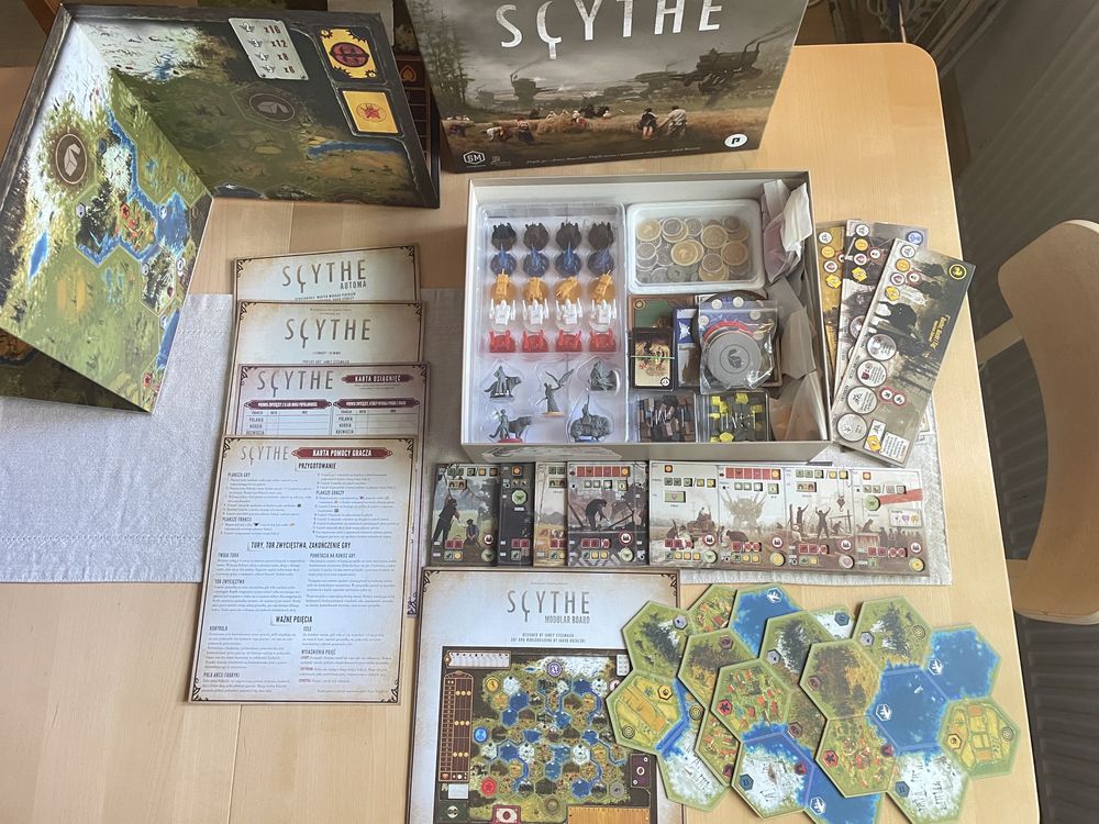 Scythe plus modular board