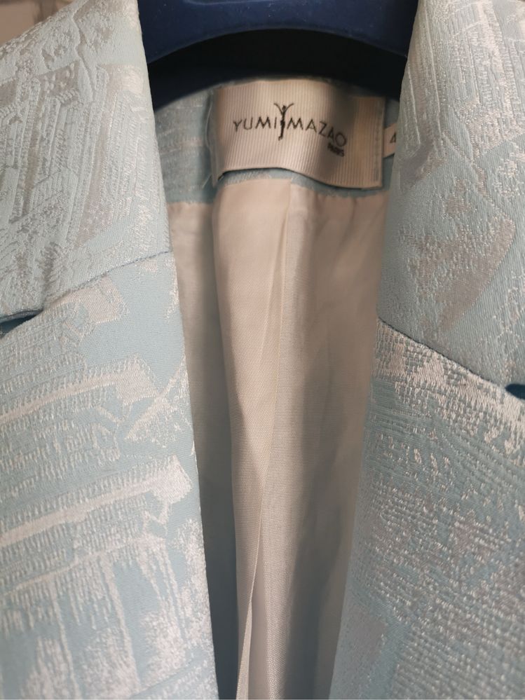 Marynarka chinoiserie blekit r.M Yumi Mazao