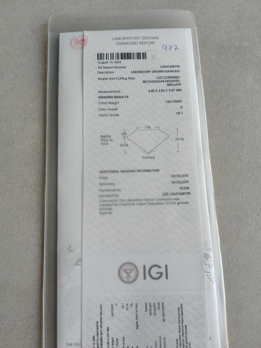 Діаманти lab grown cvd