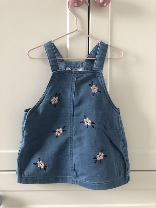 NOWA Spódniczka ogrodniczka jeansowa