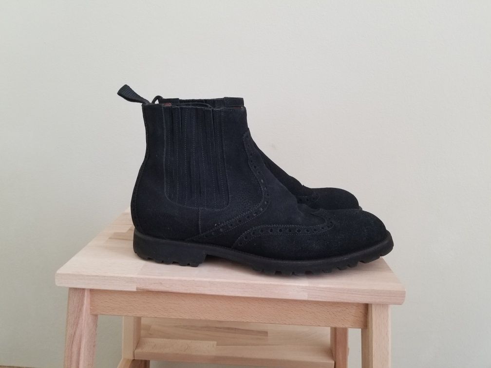 A. Testoni челсі 42 43 43,5 Італія ручна робота vibram extralight