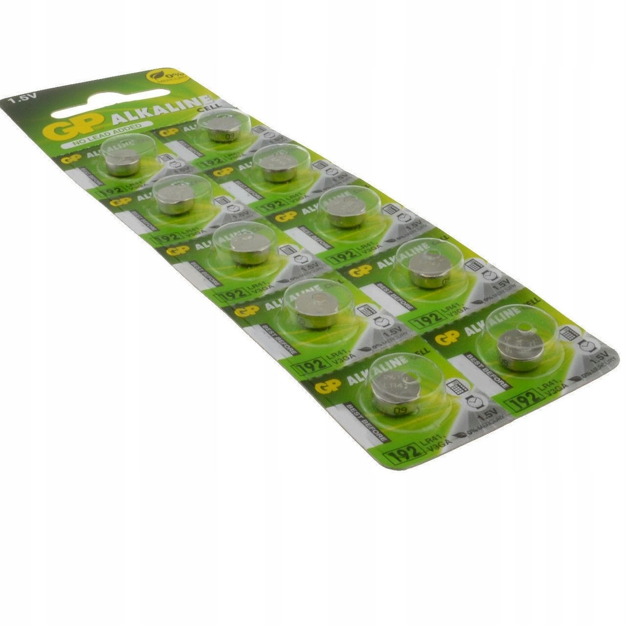GP baterie L736-F LR41 AG3 192 V3GA LR736 1.5V blister 10szt