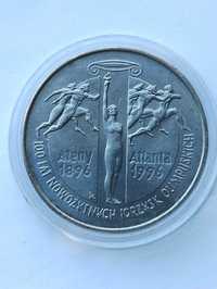 Moneta 2 złote 100 lat nowożytnych igrzysk 1995