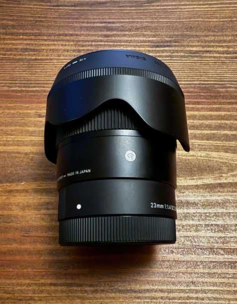Sigma 23mm f/1.4 DC DN obiektyw mocowanie Sony