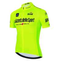 Koszulka kolarska GIRO d'Italia neonowy żółty rozmiar L