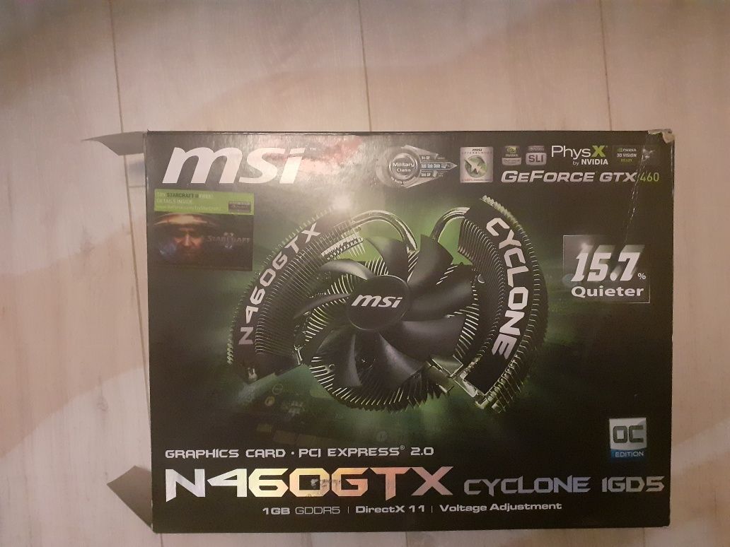 msi GTX 460 1GB GDDR5