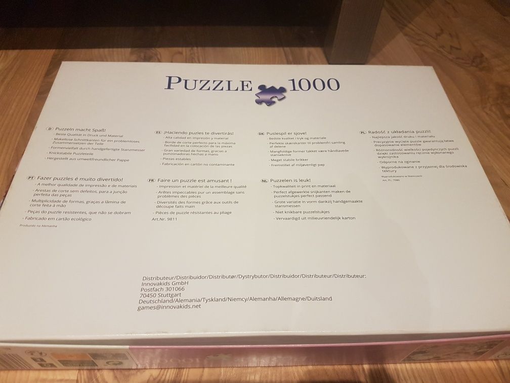 Puzzle 1000 szt Przy herbacie