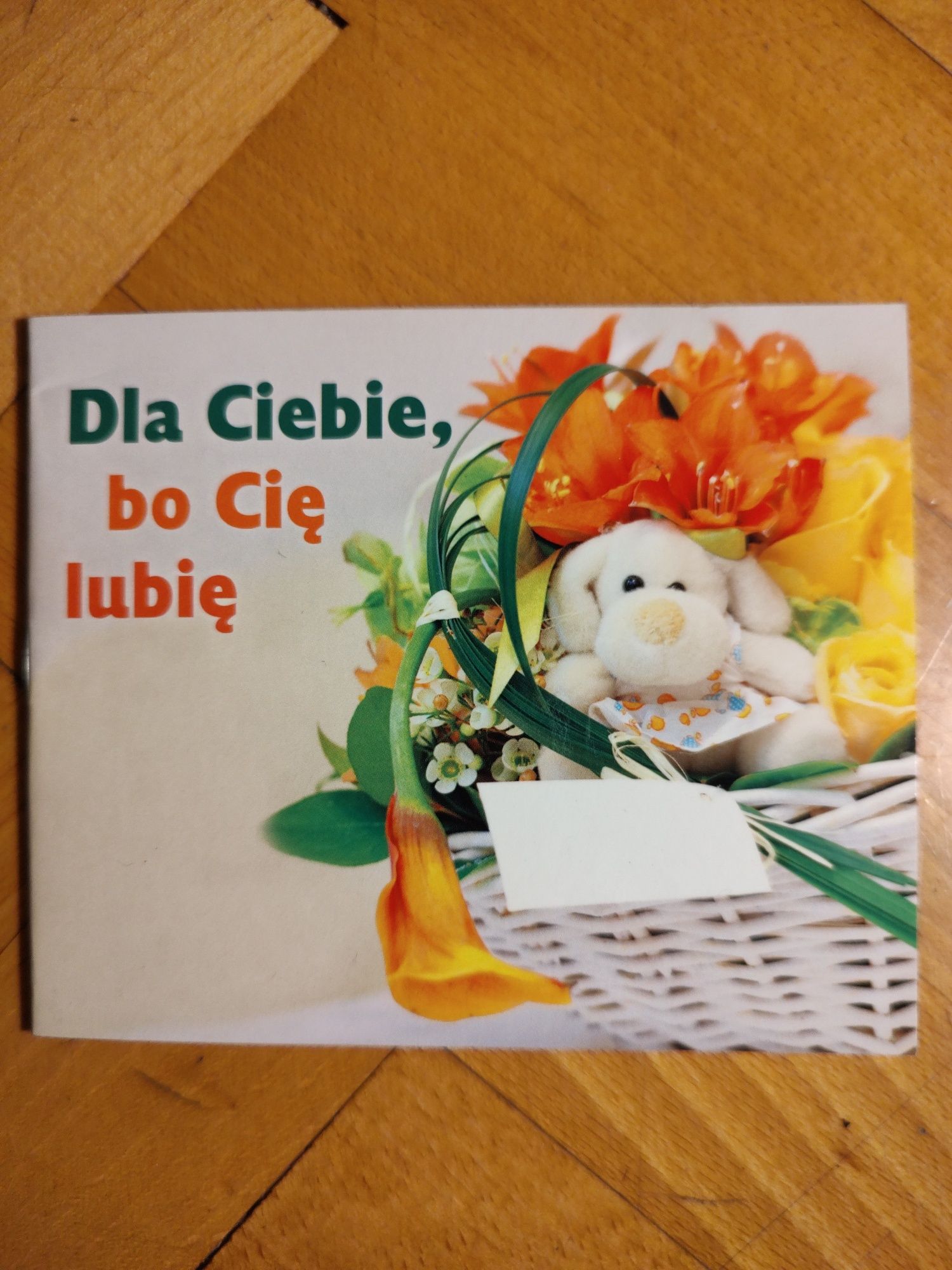 Dla Ciebie, bo Cię lubię.