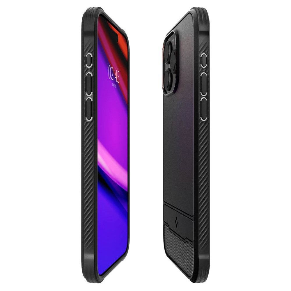 Etui Spigen do iPhone 15 Pro MagSafe Rugged Armor Black