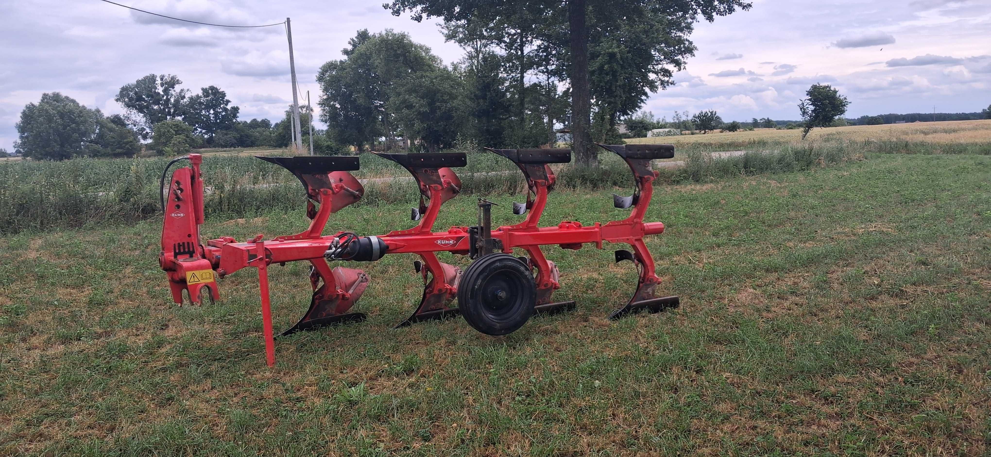 Kuhn master 102 4 skibowy 3+1 zabezpieczenia hydrauliczne