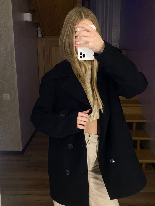 Пальто вкорочене