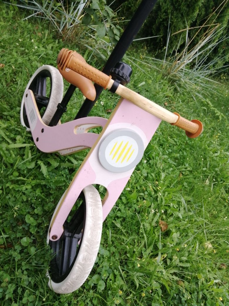 Drewniany rowerek rower biegowy kinderkraft