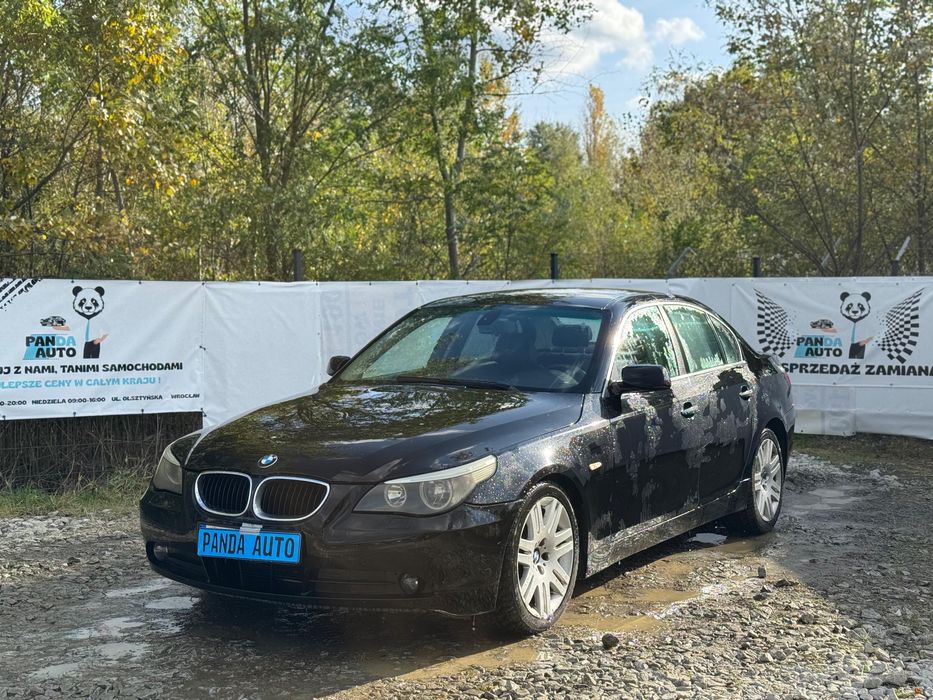 BMW E60 520i 2.2 ~ Skóry ~ Klima ~ Alufelgi ~ El.Szyby ~ Zadbana