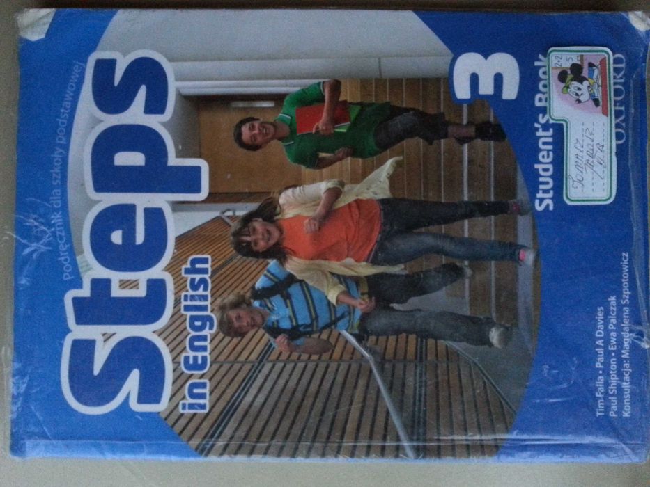 Steps in English 3 Student Book Oxford materiały