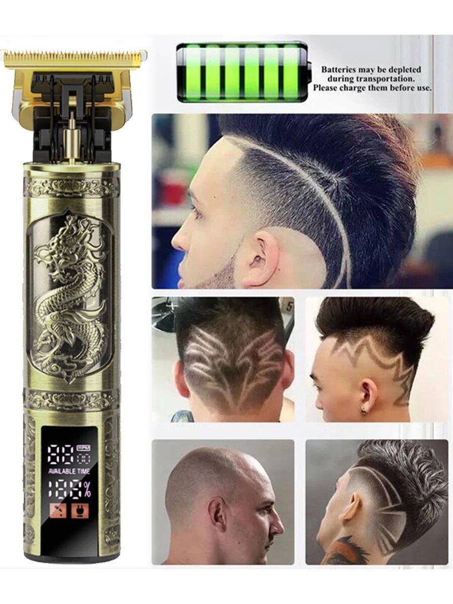 Maszynka do strzyżenia włosów i brody trymer barber do golenia 2w1