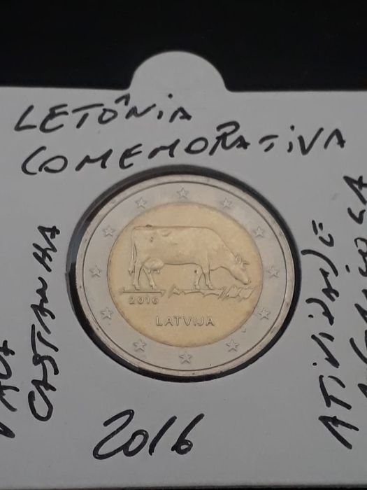 Moedas de 2 Euros circuladas comuns ou comemorativas