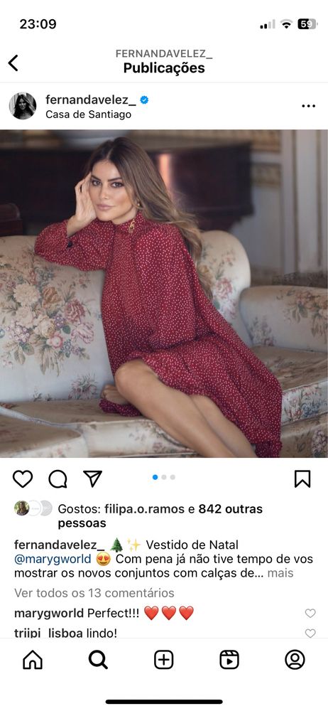 Vestido vermelho