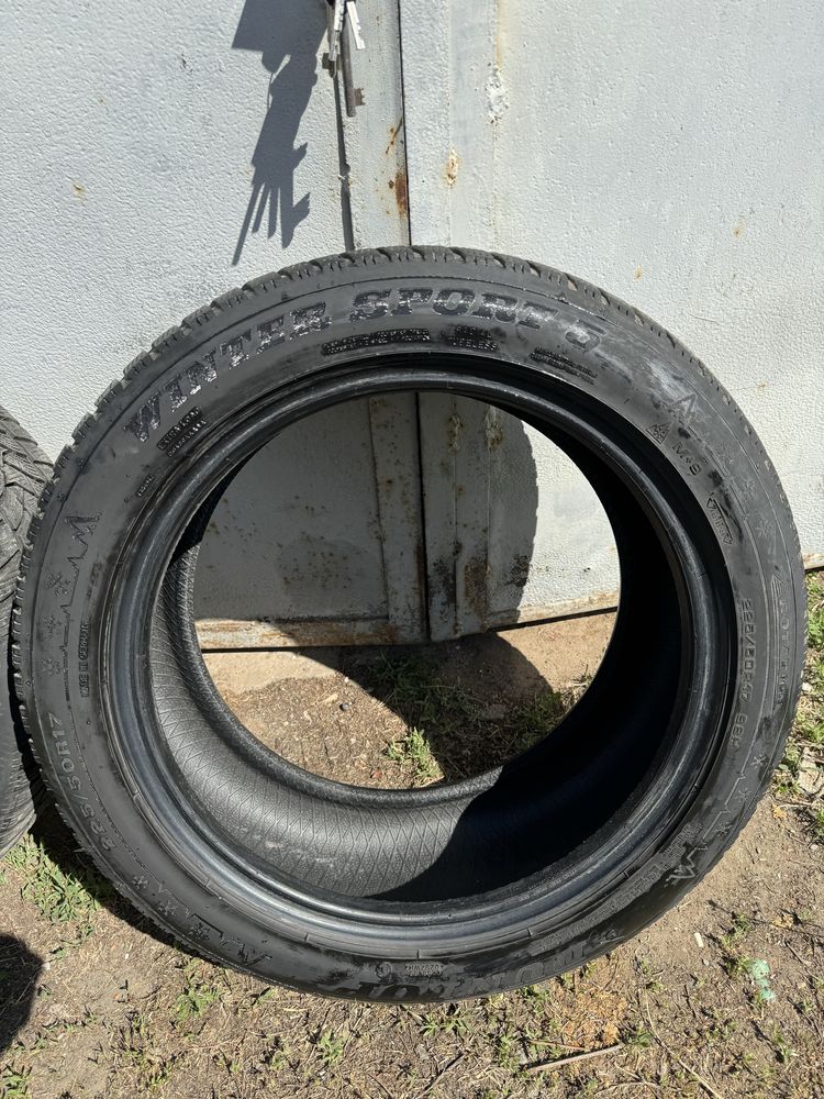 Два ската r17 Dunlop Winler Sport 5 225/50 m+s