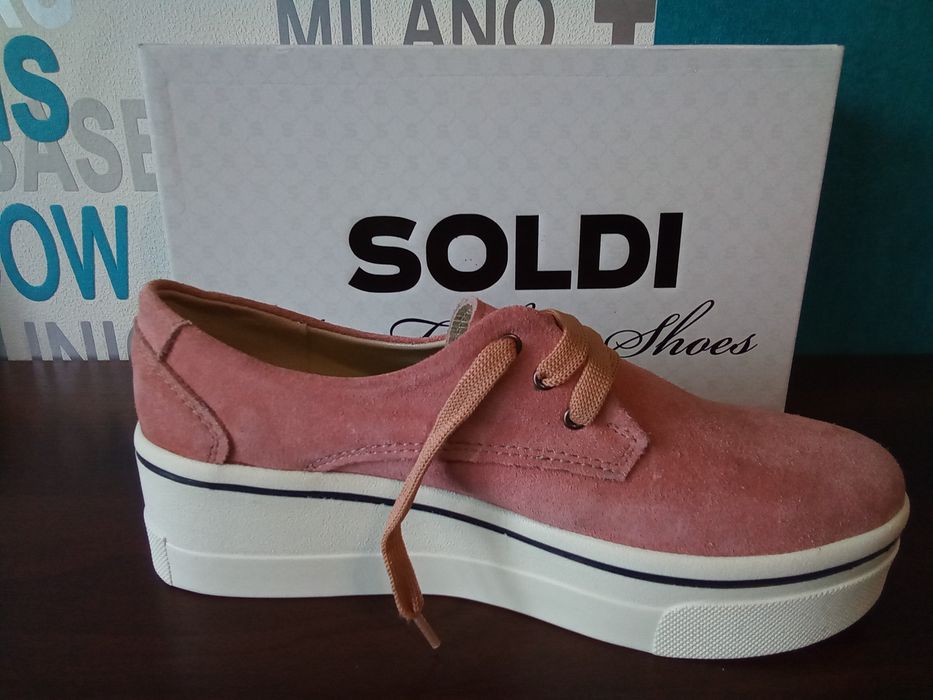 Сліпони Soldi (нові, натуральний замш), Bershka. 37-37,5  розмір