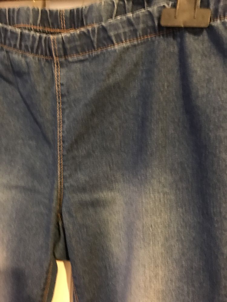 Jegginsy jeansowe L New Yorker