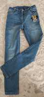 C&A Spodnie jeansowe - ocieplane z motywem Mnnie roz. 122