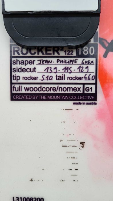 Лижі фрірайд Salomon Rocker 2 180 з кріпленням