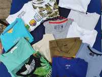 Набор футболок маек и поло разных фирм размер 146-158