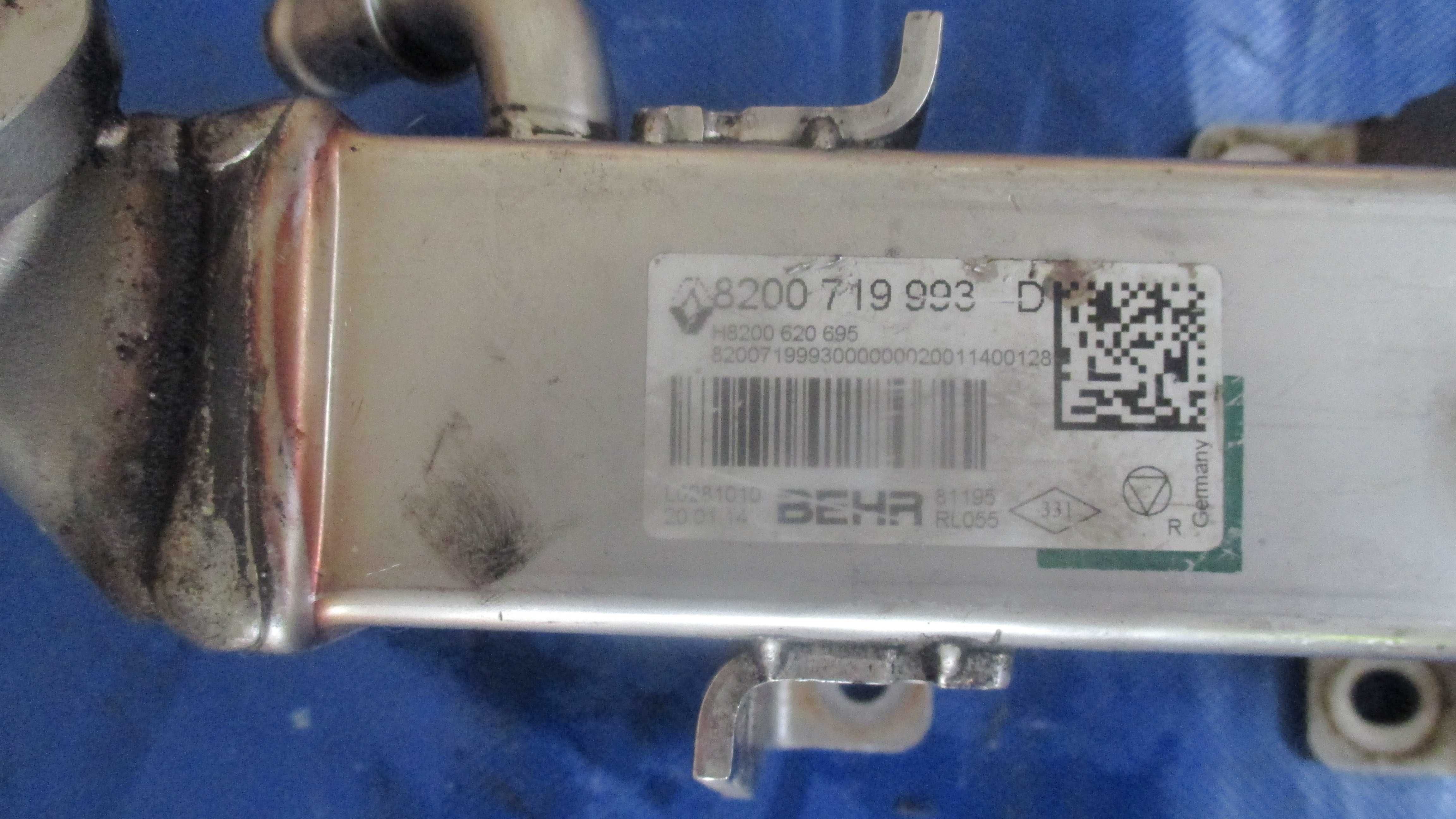 CHLODNICZKA SPALIN EGR renault nissan opel 2.0 DCI 14r