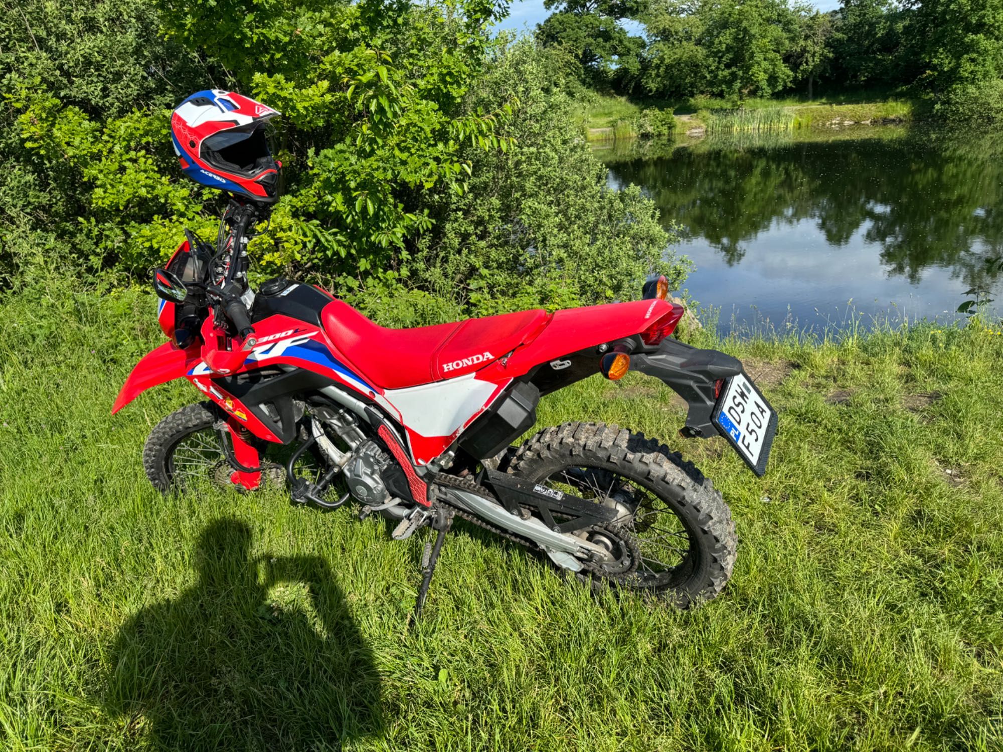 Okazja! Honda CRF 300L 2021 ABS mocno doposażona amortyzator Wilbers