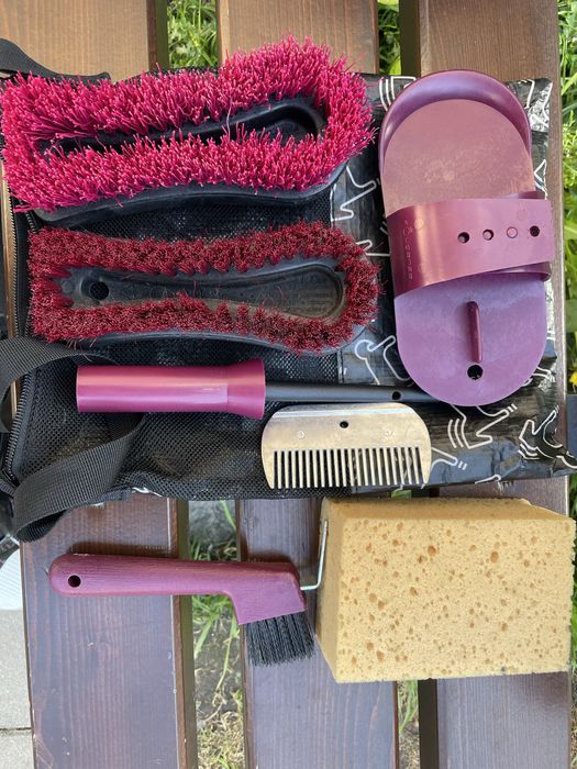 Zestaw do jazdy konnej strój sztylpy sztyblety