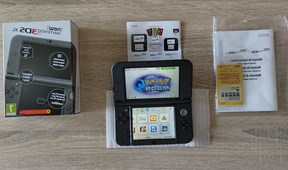 New Nintendo 3DS XL – Como Nova, Completa (Caixa+Manuais+Tarjetas RA)