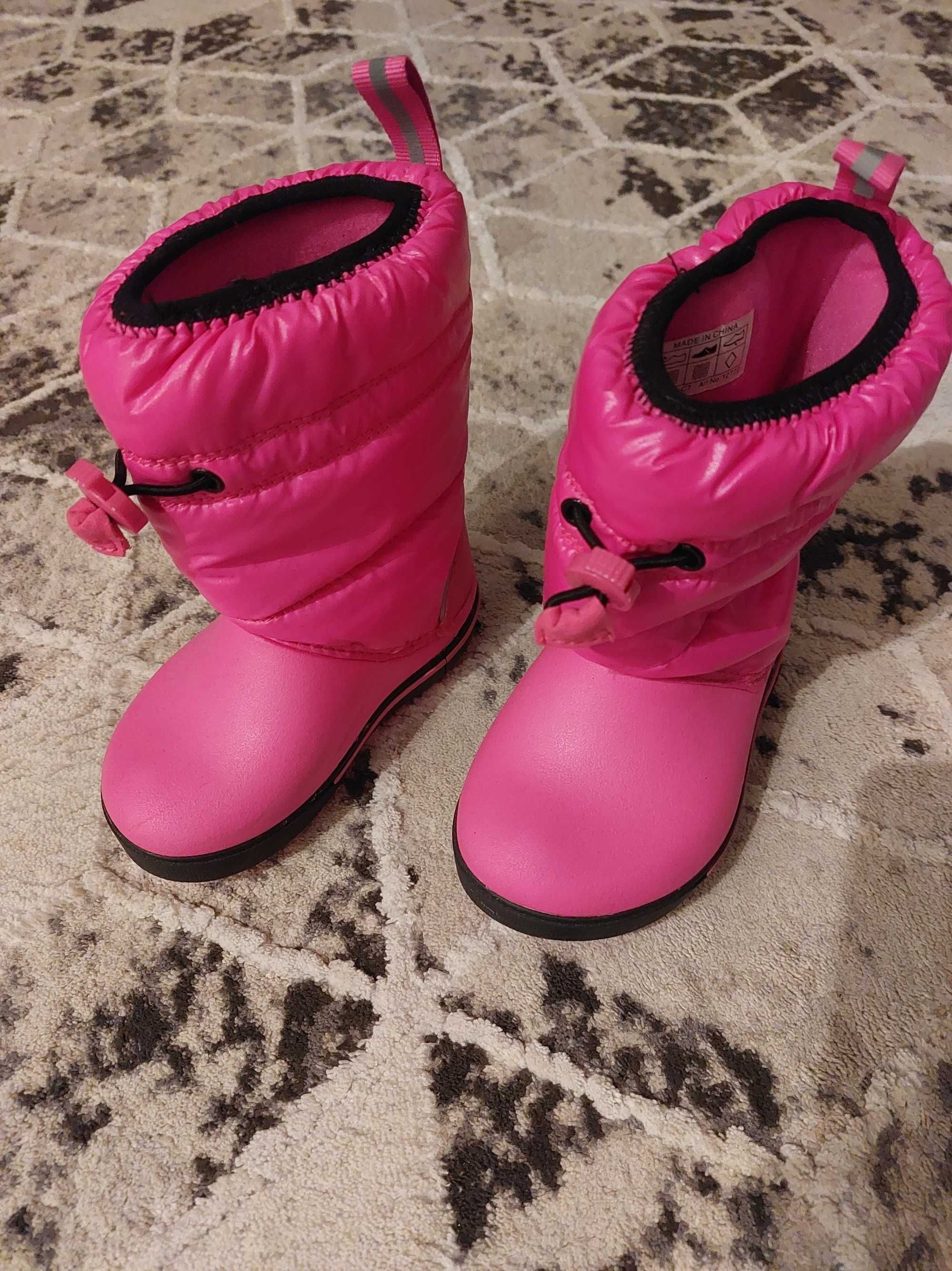 Śniegowce buty zimowe dziecięce Crocs r.C7