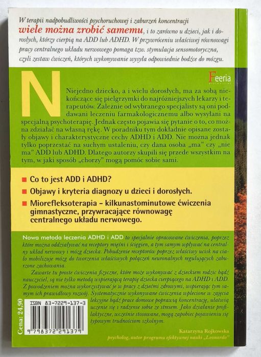 Nowa metoda leczenia ADHD, Kurt Mosetter, Reiner Mosetter, NOWA! HIT!