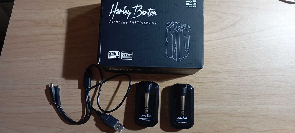 Wireless Harley Benton AirBorne 2.4Ghz Guitarra