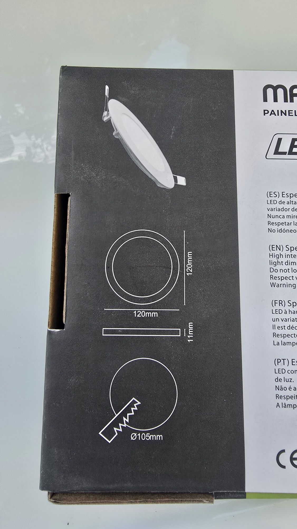 Painel Led de imbutir
