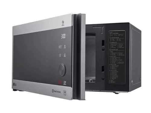 micro-ondas com grill lg mh6565cps inox 25l