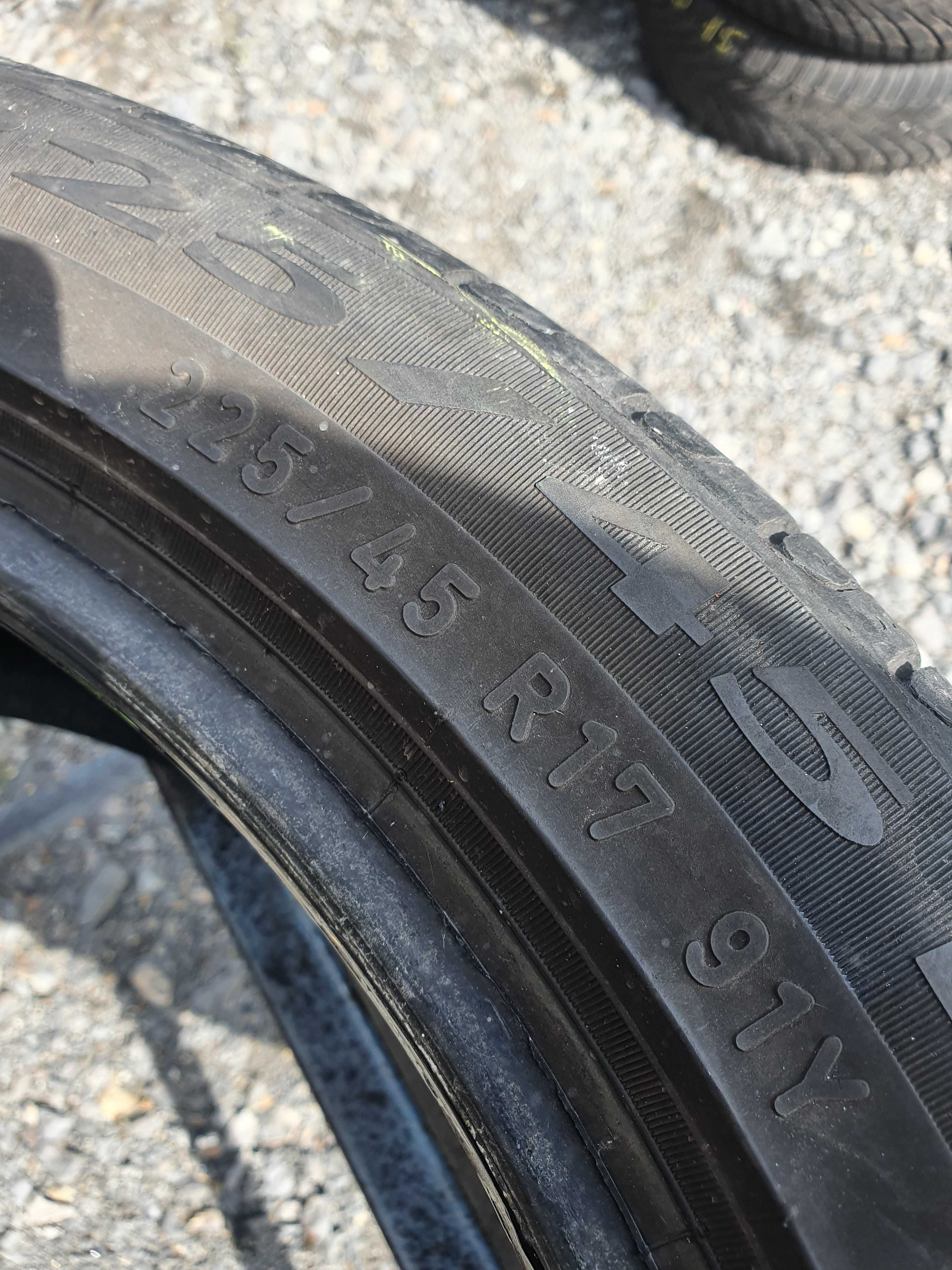 WYSYŁKA Opona Pojedyncza 225 45 R17 Pirelli Cinturato P7