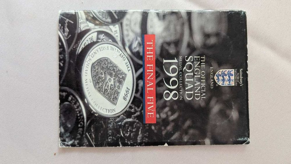 Медалі The official england squad medal collection 1998 the final five